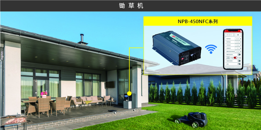 NPB-450-NFC 系列：450W 通用型內(nèi)建 NFC 智能充電器