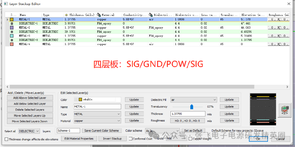 用4張仿真圖對比!讓你看清信號參考電源平面好，還是地平面好