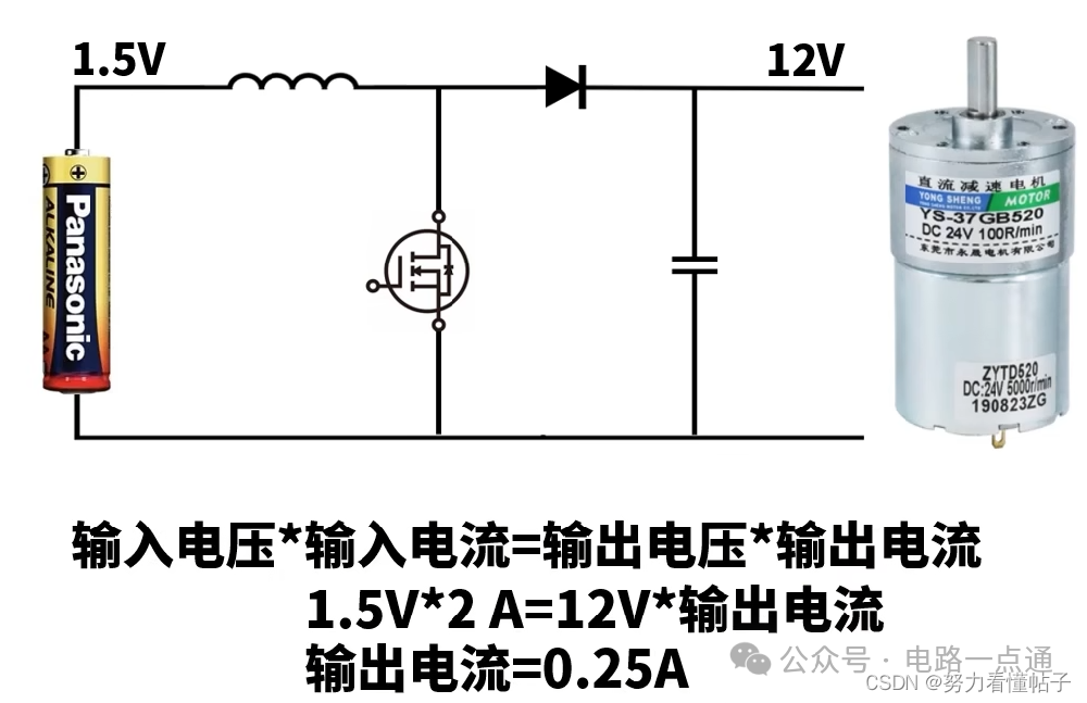 DC-DC簡易電路原理 + 硬件電路