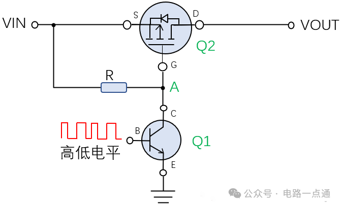 PMOS電路設(shè)計分析，詳解下各個元器件作用